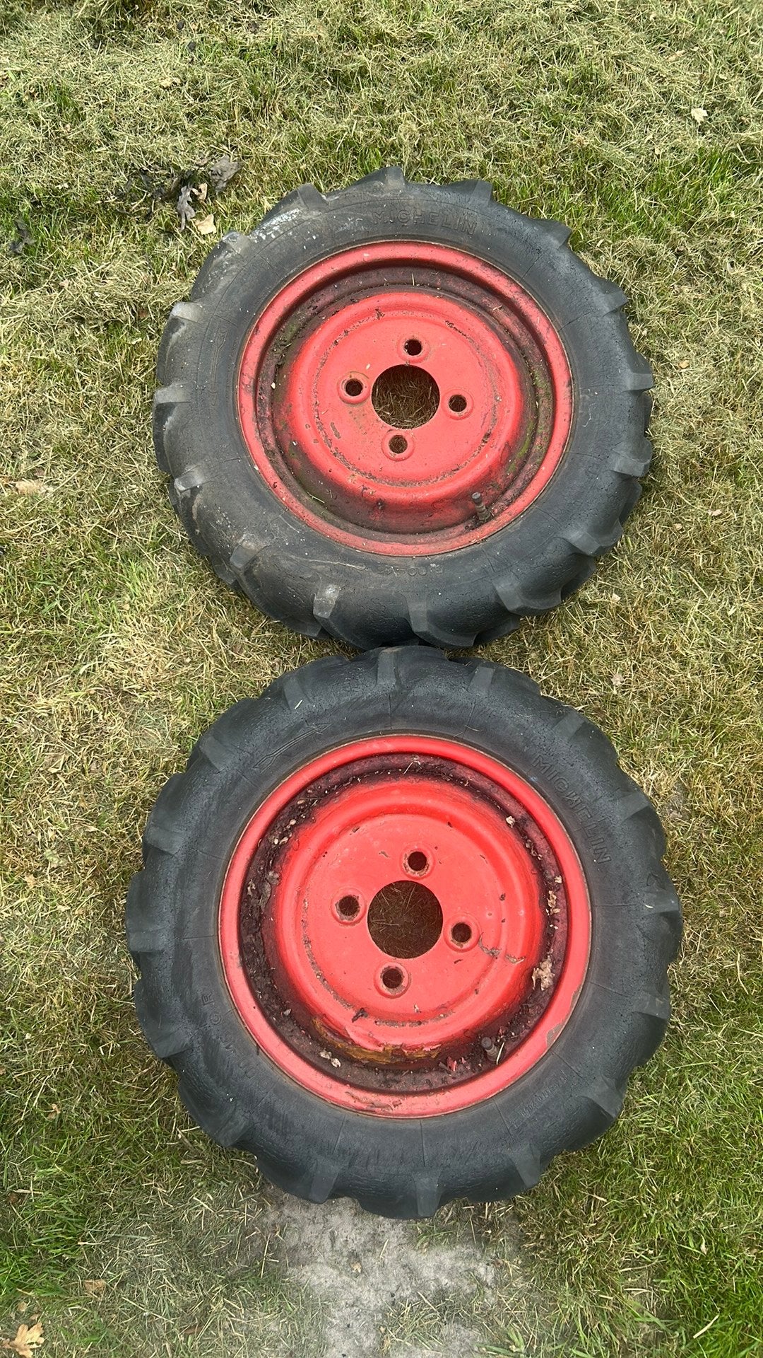 Landbouw velgen 5.00-15, Ophalen