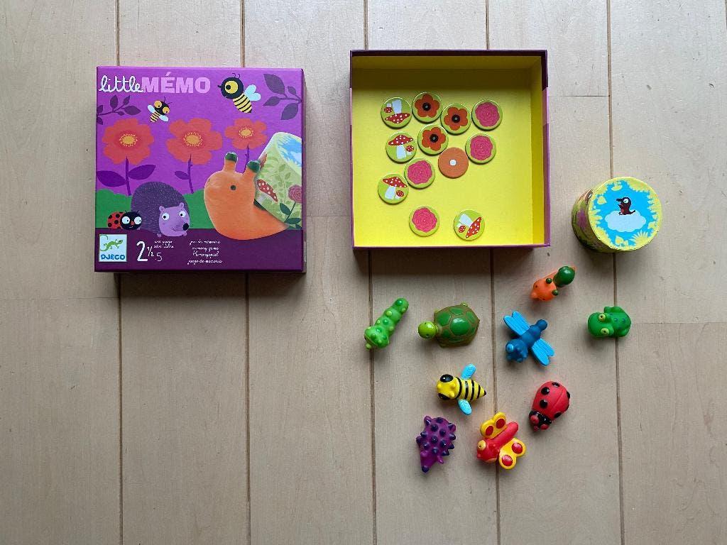 Djeco Little memo spel, Kinderen en Baby's, Speelgoed | Educatief en Creatief, Ophalen of Verzenden, Gebruikt