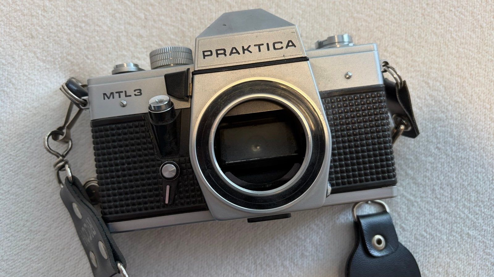 Praktica analoge spiegelreflex camera, Ophalen of Verzenden, Gebruikt, Spiegelreflex, Overige Merken