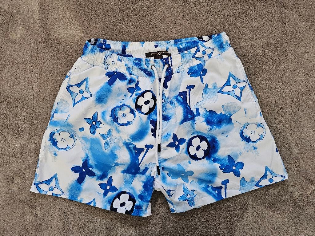 Zwembroek maat L, Verzenden, Maat 52/54 (L), Blauw, Zwemshort