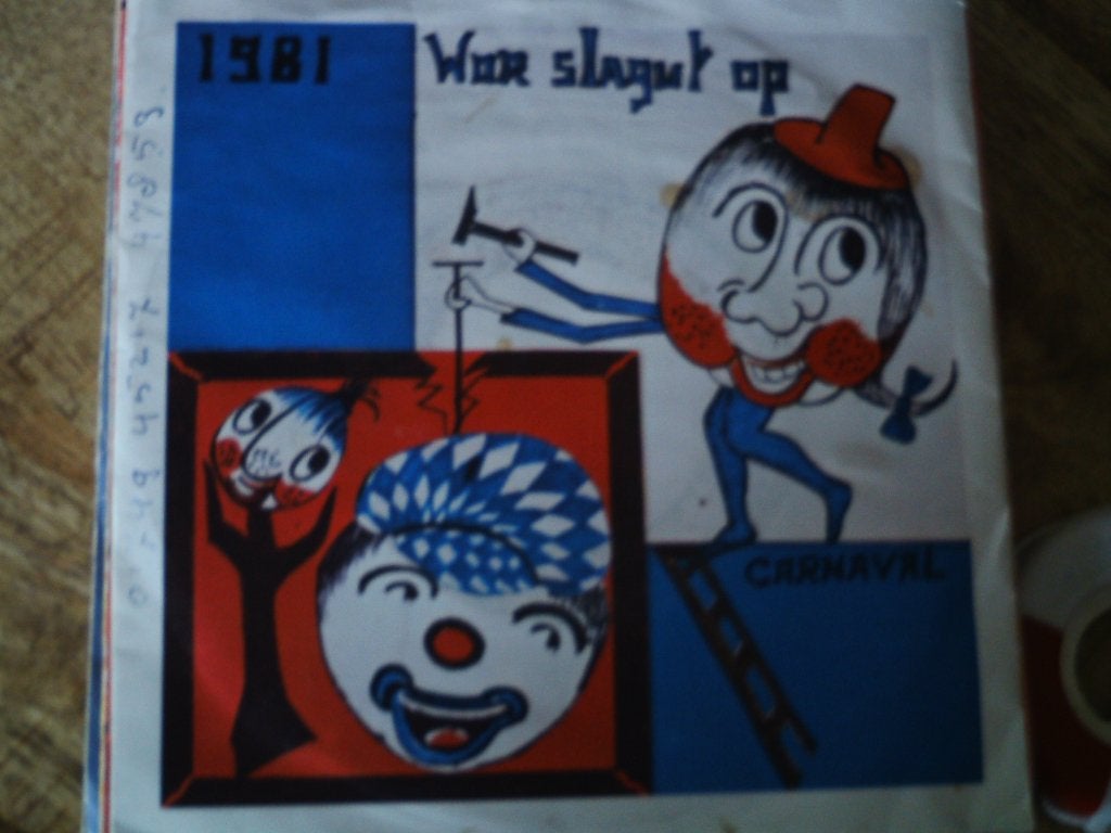 Carnavalslied 1981 Carnaval Roosendaal  jan mol  18a, Cd's en Dvd's, Vinyl Singles, 7 inch, Ophalen of Verzenden, Zo goed als nieuw