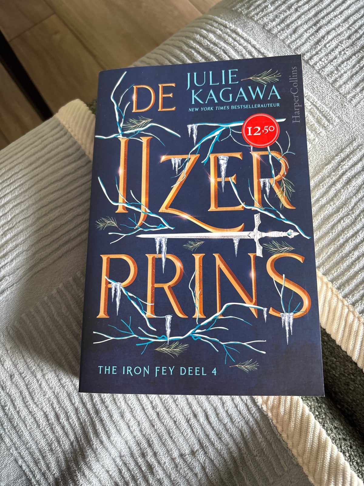 De IJzerprins - The Iron Fey Deel 4 - Julie Kagawa, Boeken, Fantasy, Ophalen of Verzenden, Zo goed als nieuw