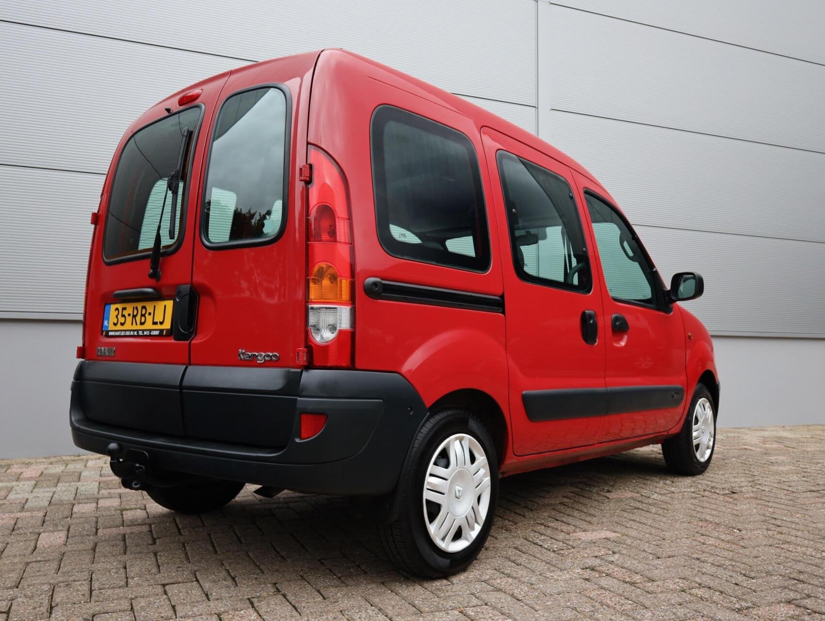 Renault Kangoo combi 1.6-16V Expression Automaat NL-auto, Auto's, Renault, Gebruikt, Origineel Nederlands, Velours, Euro 3