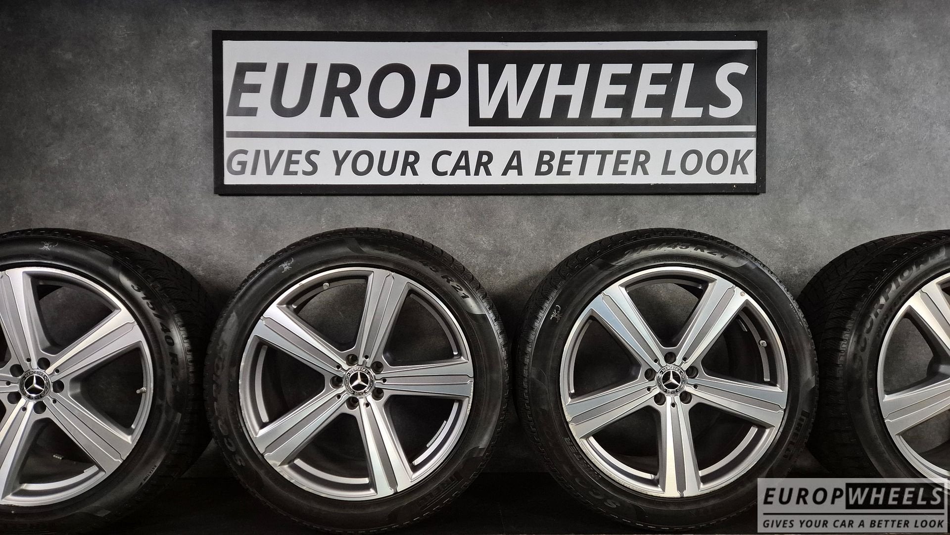 21 inch Mercedes GLE V167 C167 velgen winterset