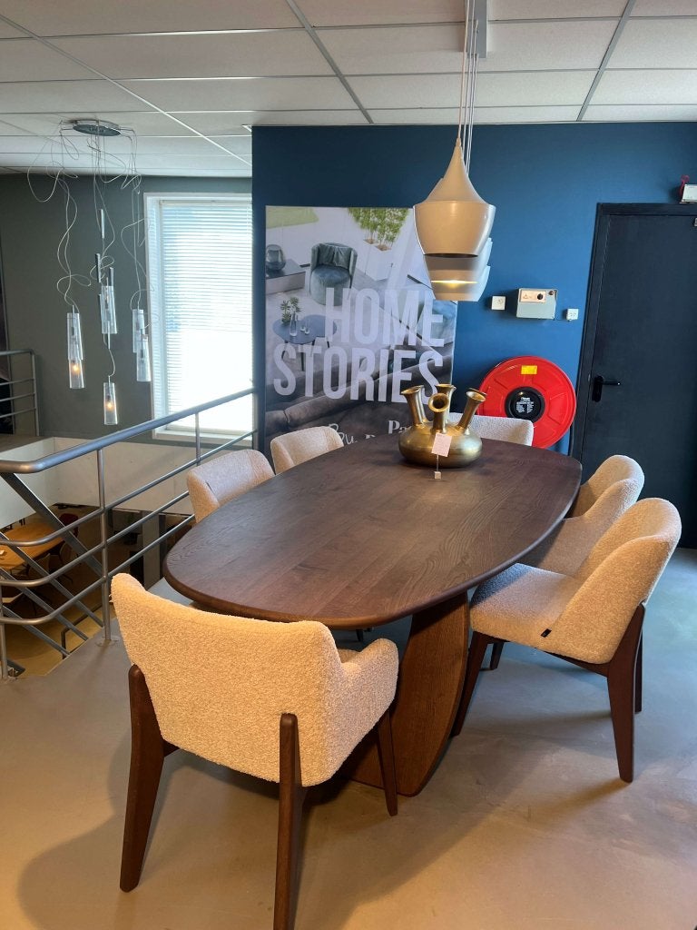 !Nieuw! - Passe Partout - Dining  - eiken - eettafel, Vijf personen of meer, Eikenhouten tafels, Ovaal, Ophalen