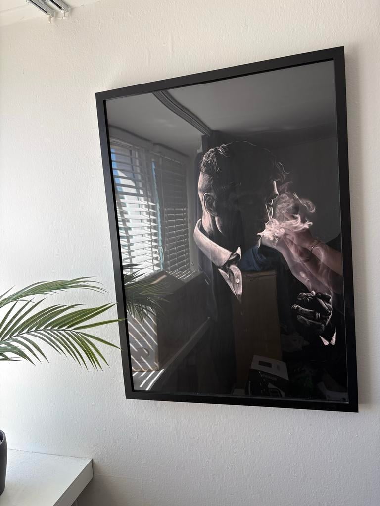 Stijlvolle Peaky Blinders Poster - Thomas Shelby, Minder dan 50 cm, 50 tot 75 cm, Ophalen of Verzenden, Zo goed als nieuw