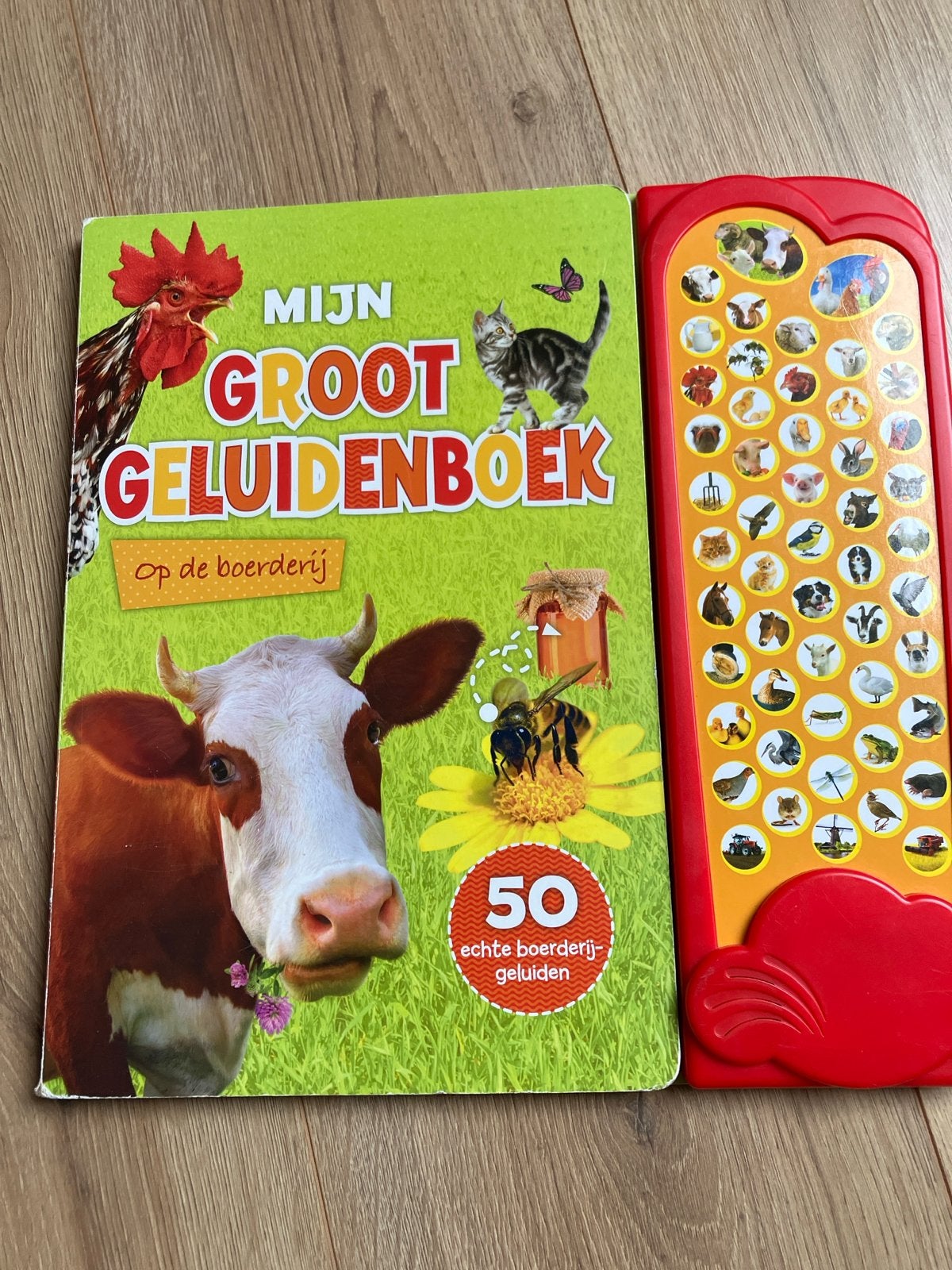 Mijn Groot Geluidenboek op de Boerderij - Interactief Boek, Gelezen, Ophalen of Verzenden, 2 tot 3 jaar, Uitklap-, Voel- of Ontdekboek
