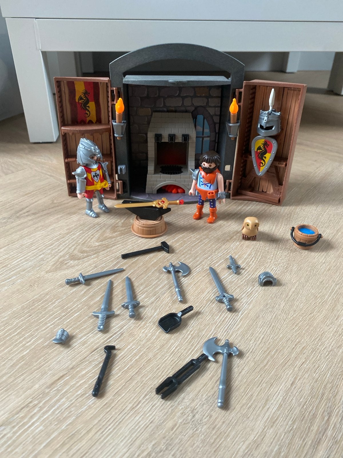 Playmobil Smit (Gebruikt, nog steeds goed), Gebruikt, Gebouw, Complete set, Ophalen of Verzenden
