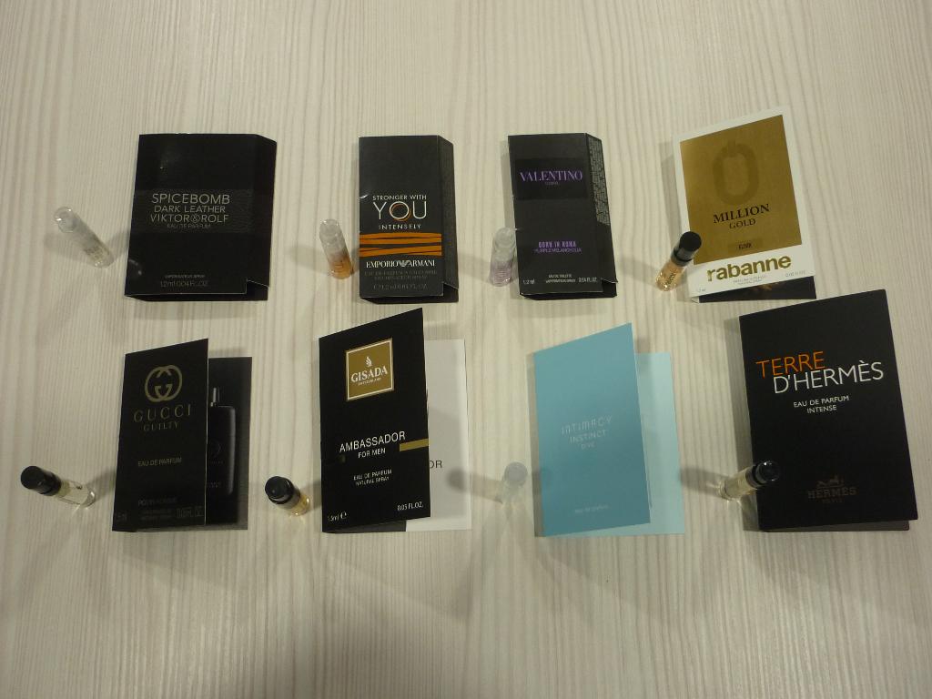 8 Samples heren parfum, mannen proefjes, Ophalen of Verzenden, Nieuw