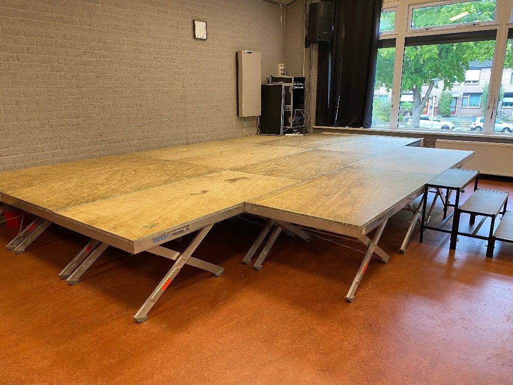 podium, podiumdelen, schaarbeen elementen, trenomat, Ophalen of Verzenden, Gebruikt, Overige instrumenten