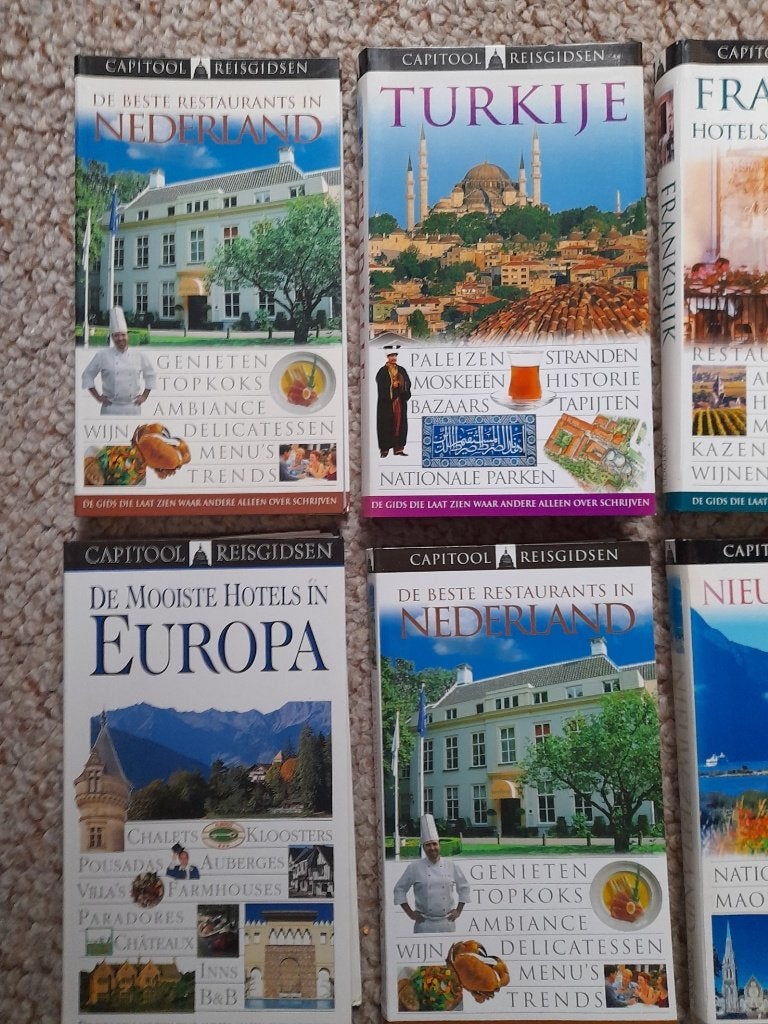 Capitool reisgidsen o.a. Nederland 2x, Frankrijk en Europa, Boeken, Overige merken, Europa, Ophalen of Verzenden, Zo goed als nieuw