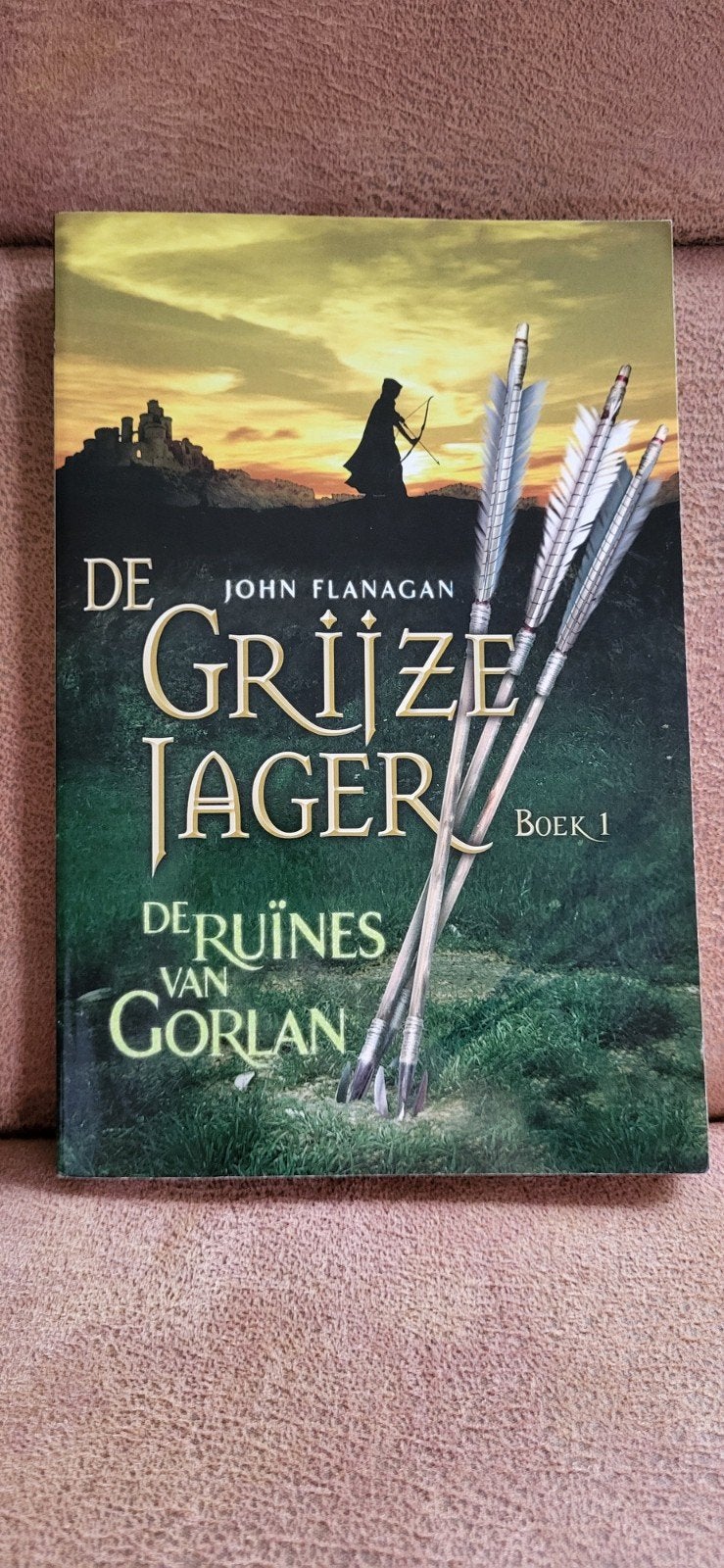 De Grijze Jager Boek 1: De Ruïnes van Gorlan, Boeken, Ophalen of Verzenden, Gelezen, John Flanagan
