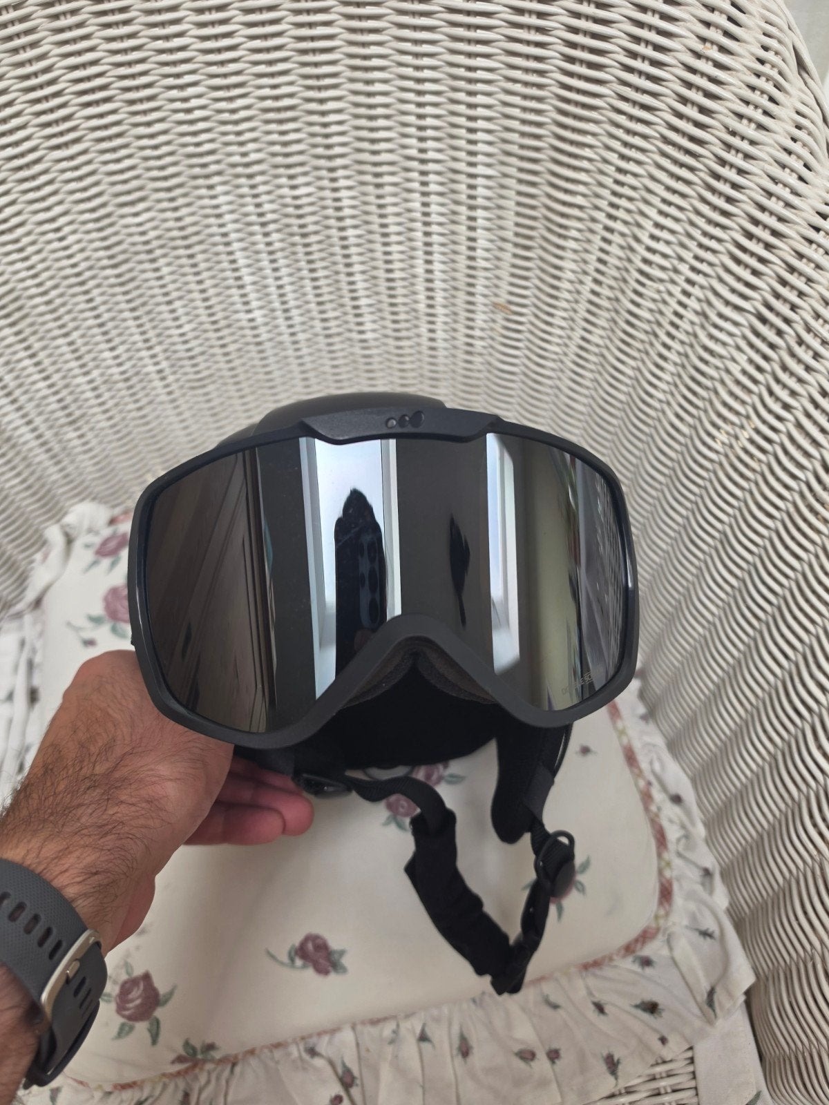 Snowboard helm met bril - Wedze, Overige merken, Nieuw, Ophalen of Verzenden, Kleding