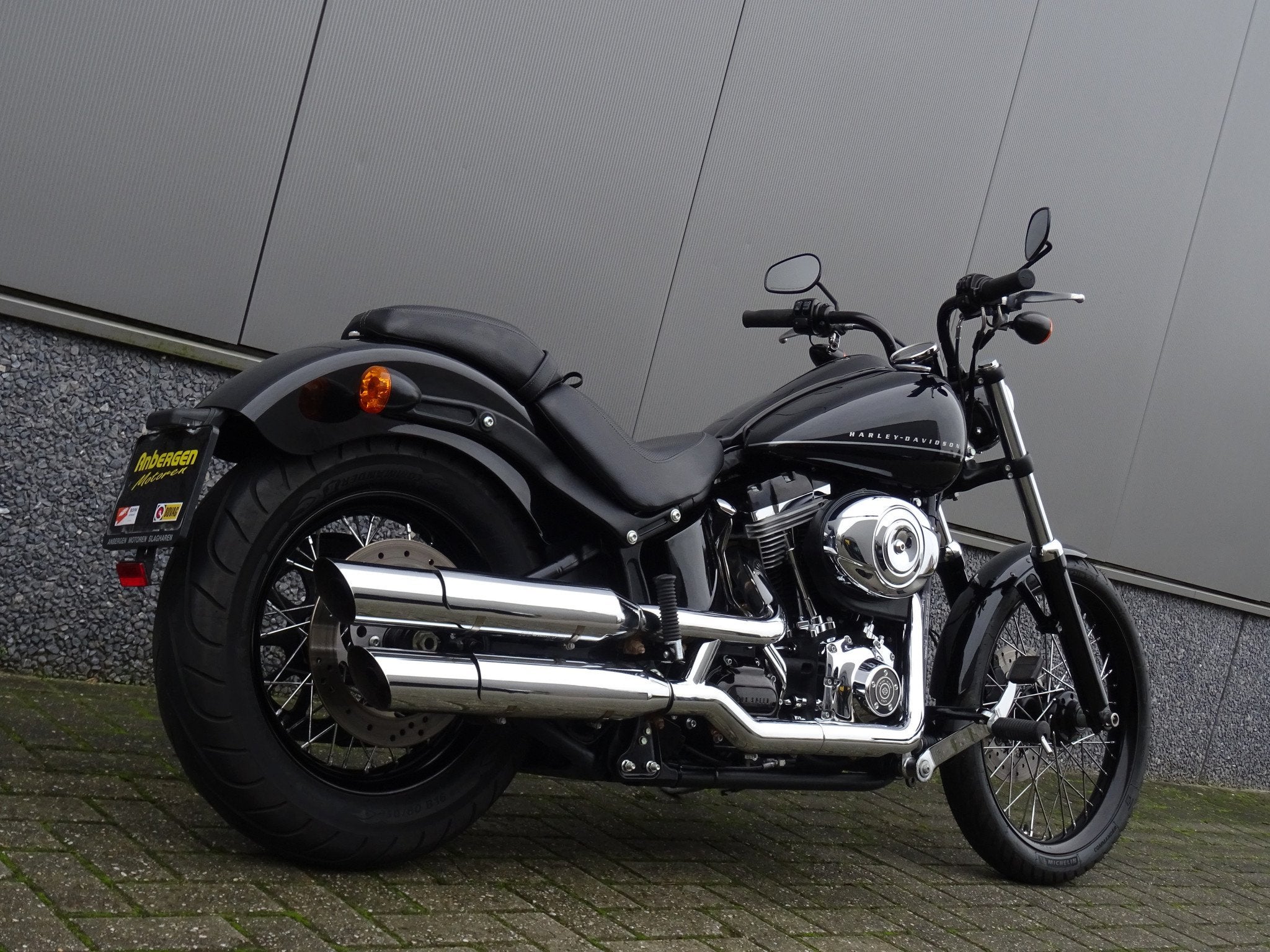 Harley-Davidson FXS SOFTAIL BLACKLINE (bj 2011), Motoren, Motoren | Harley-Davidson, Chopper, Bedrijf, 1585 cc