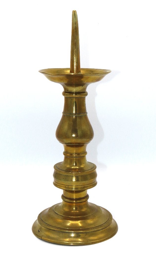 ANTIEKE PENKANDELAAR, NEDERLAND, 1617, Verzenden, Koper of Brons