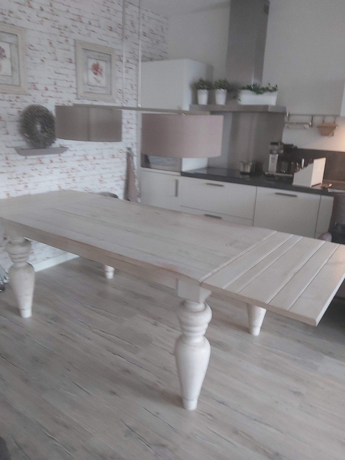 boeren tafel, Ophalen, Gebruikt, Landelijk, 200 cm of meer