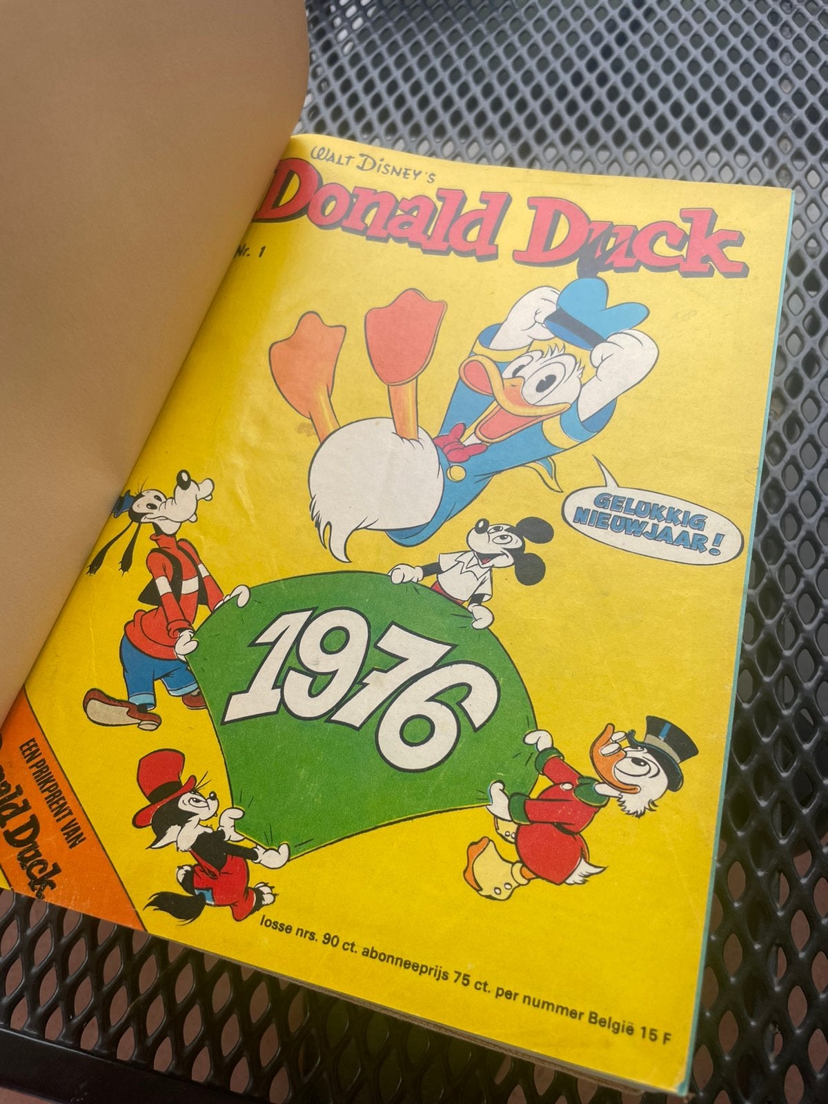 Donald Duck complete ingebonden jaargang 1976, Complete serie of reeks, Ophalen of Verzenden, Gelezen