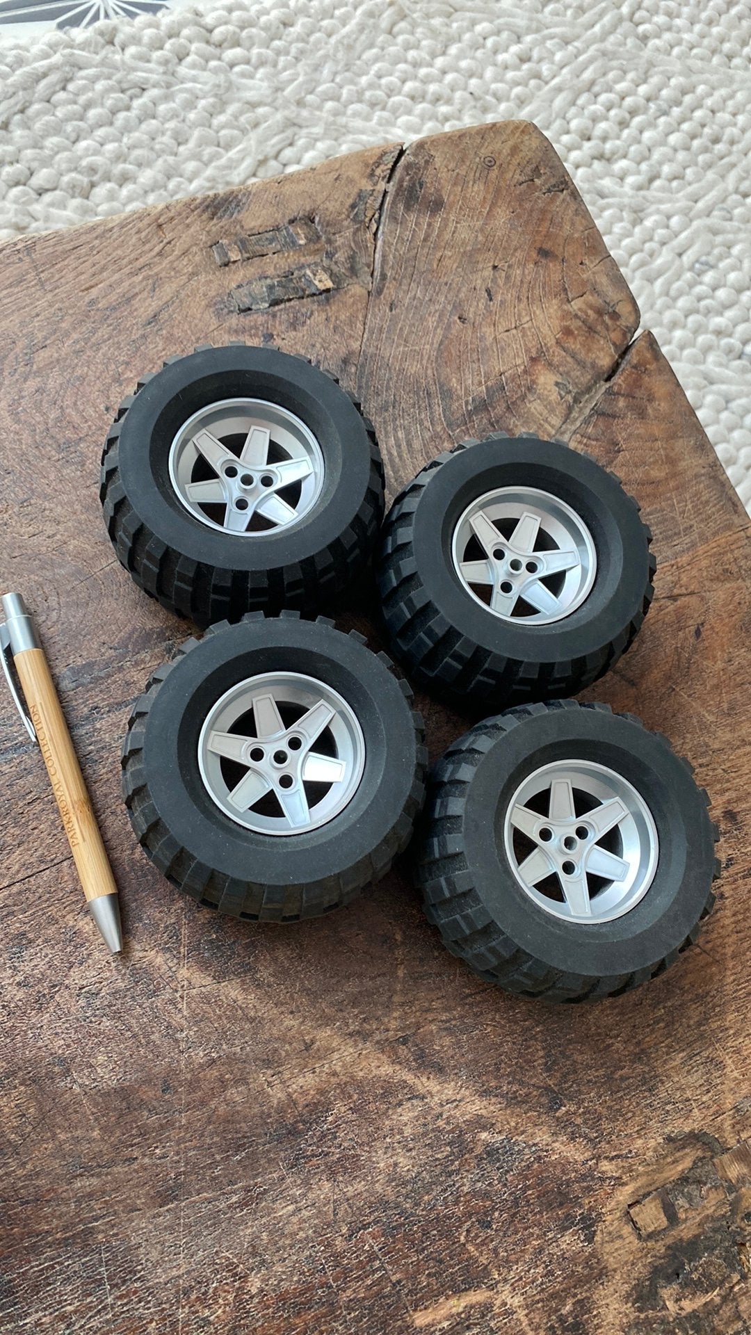 Lego Technic 4 Banden Velgen, Ophalen of Verzenden, Zo goed als nieuw