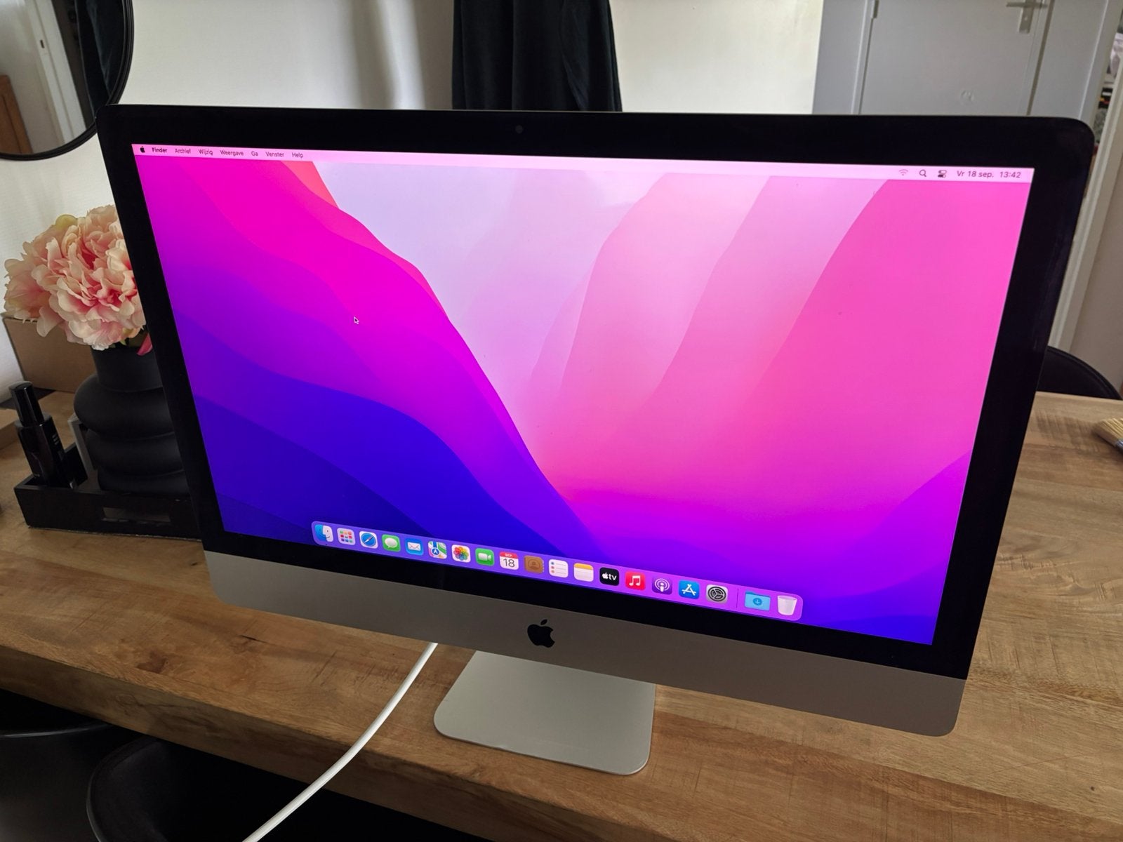 iMac 27" 2015 5k beeldscherm, Ophalen of Verzenden, Zo goed als nieuw, IMac, 3 tot 4 Ghz
