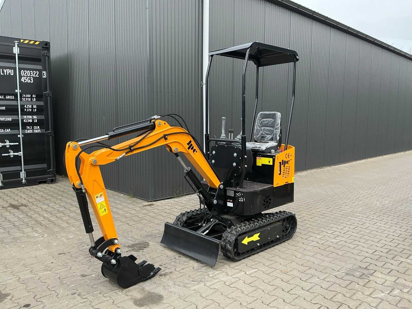 JPC HT-12 Minigraafmachine, Zakelijke goederen, Machines en Bouw | Kranen en Graafmachines, Graafmachine