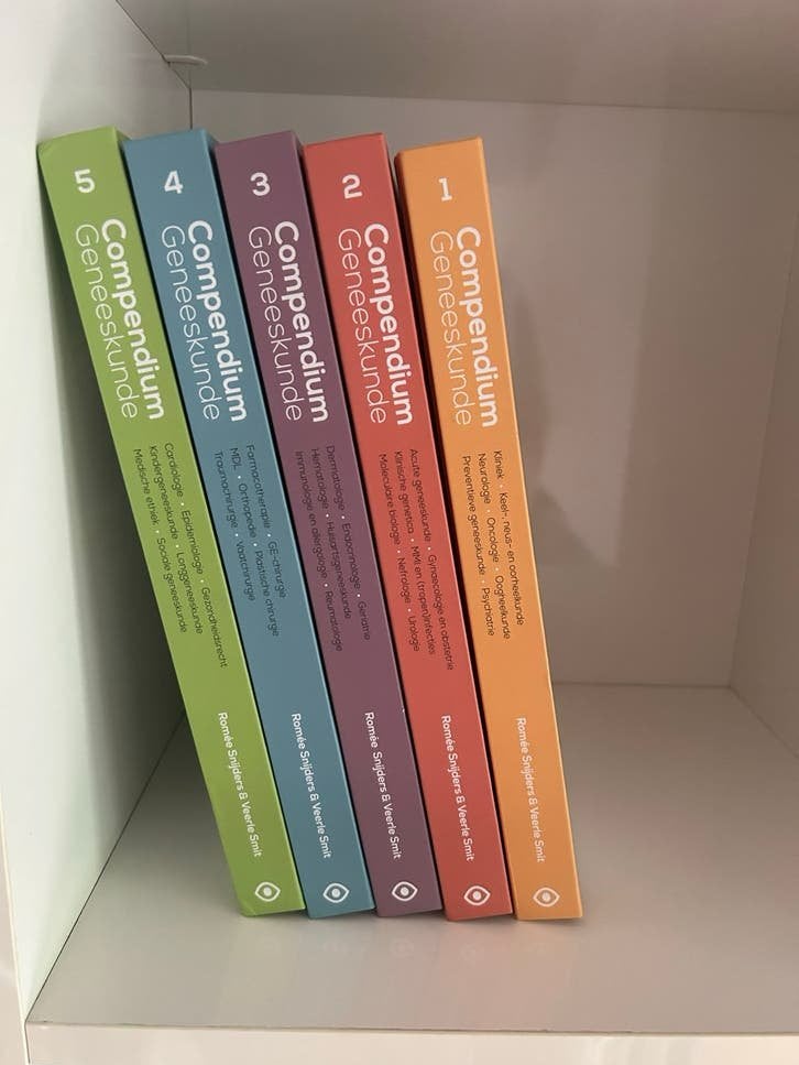 Compendium Geneeskunde 2.0 - Complete set (7e druk), Ophalen, Beta, Nieuw, WO