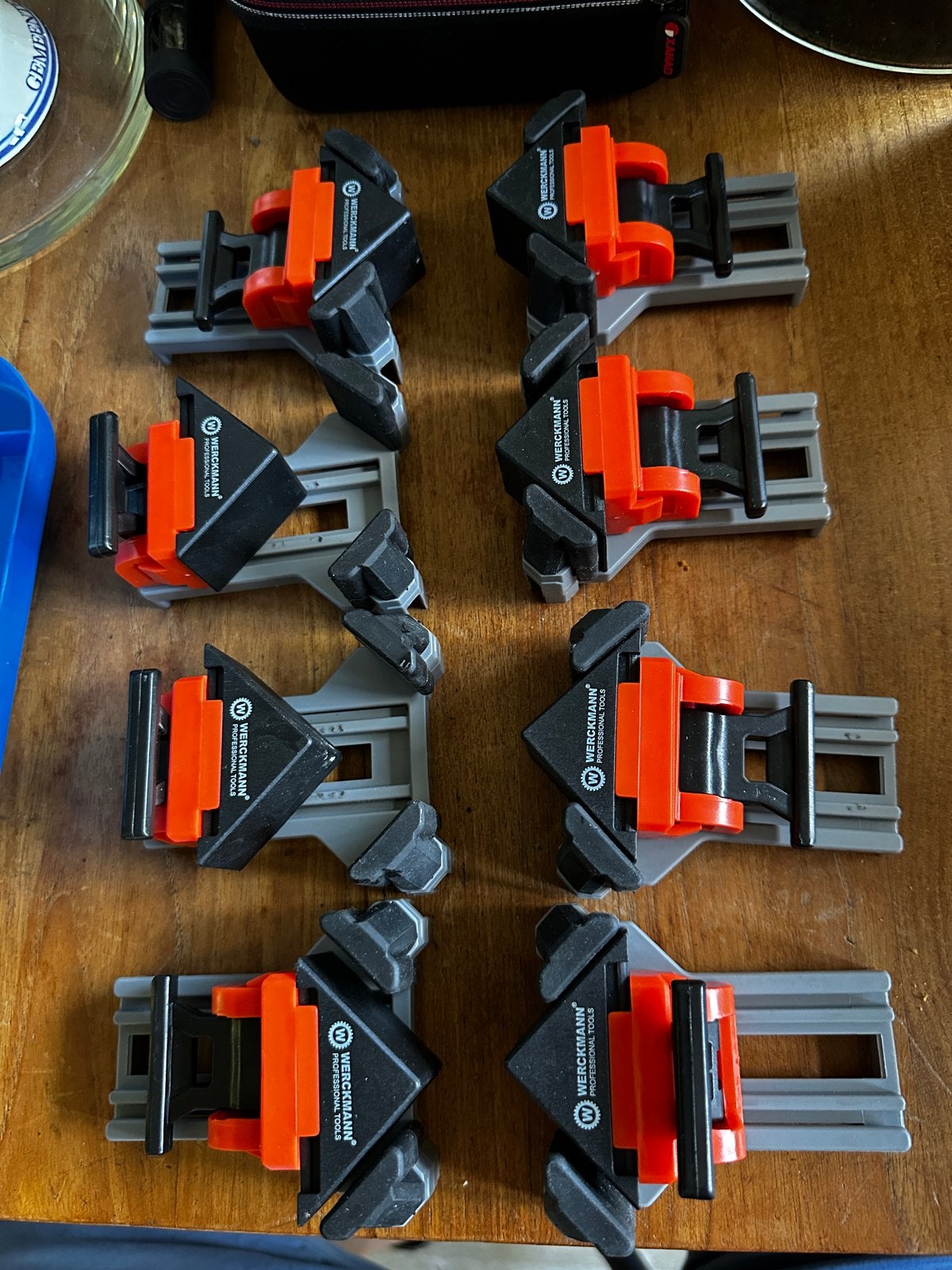Werckmann hoekklemmen - Set van 8 stuks, Ophalen, Zo goed als nieuw, Klem, Overige merken