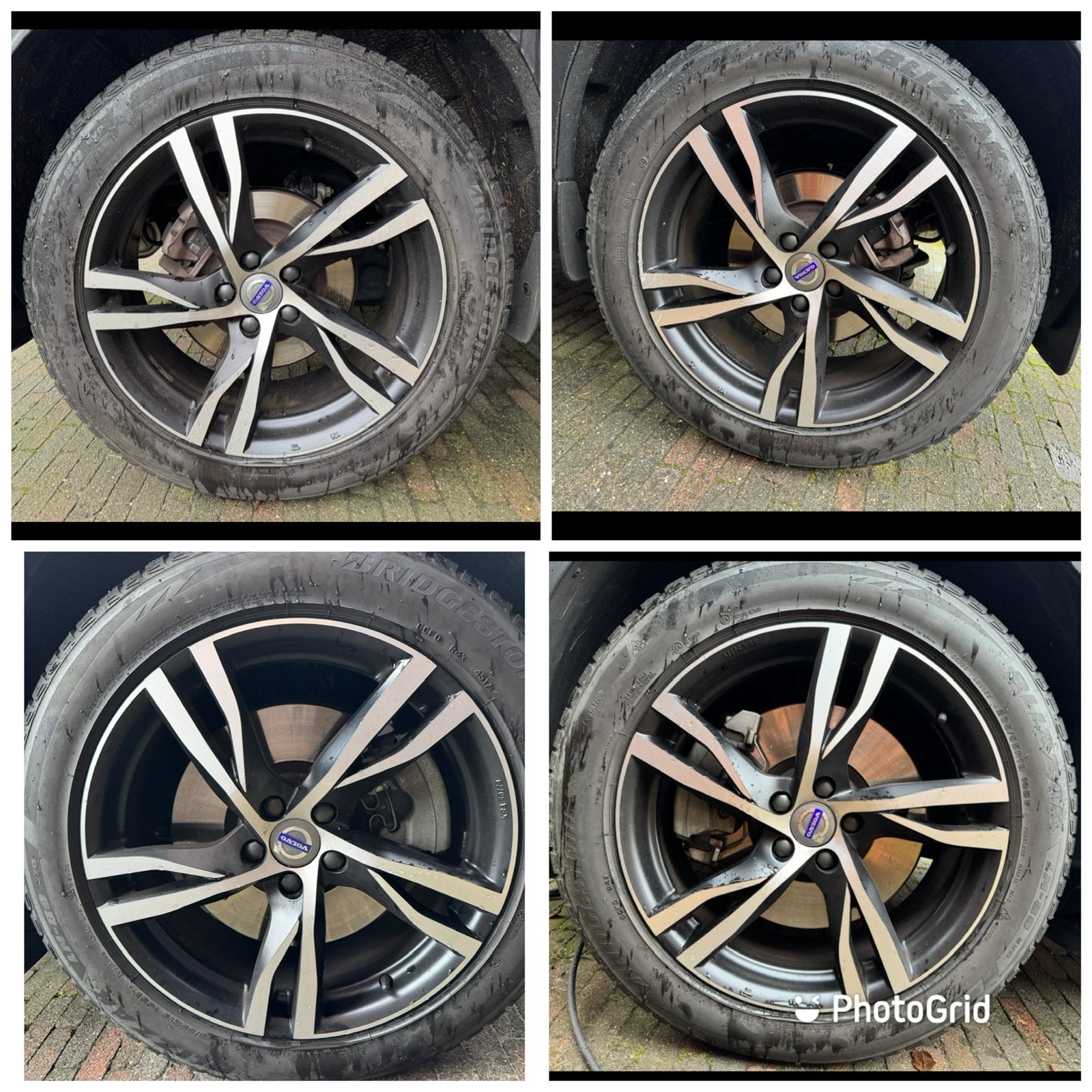 Volvo XC40 EX40 XC60 4 R-Design vlgn + Bridgestone wintrbndn, Ophalen