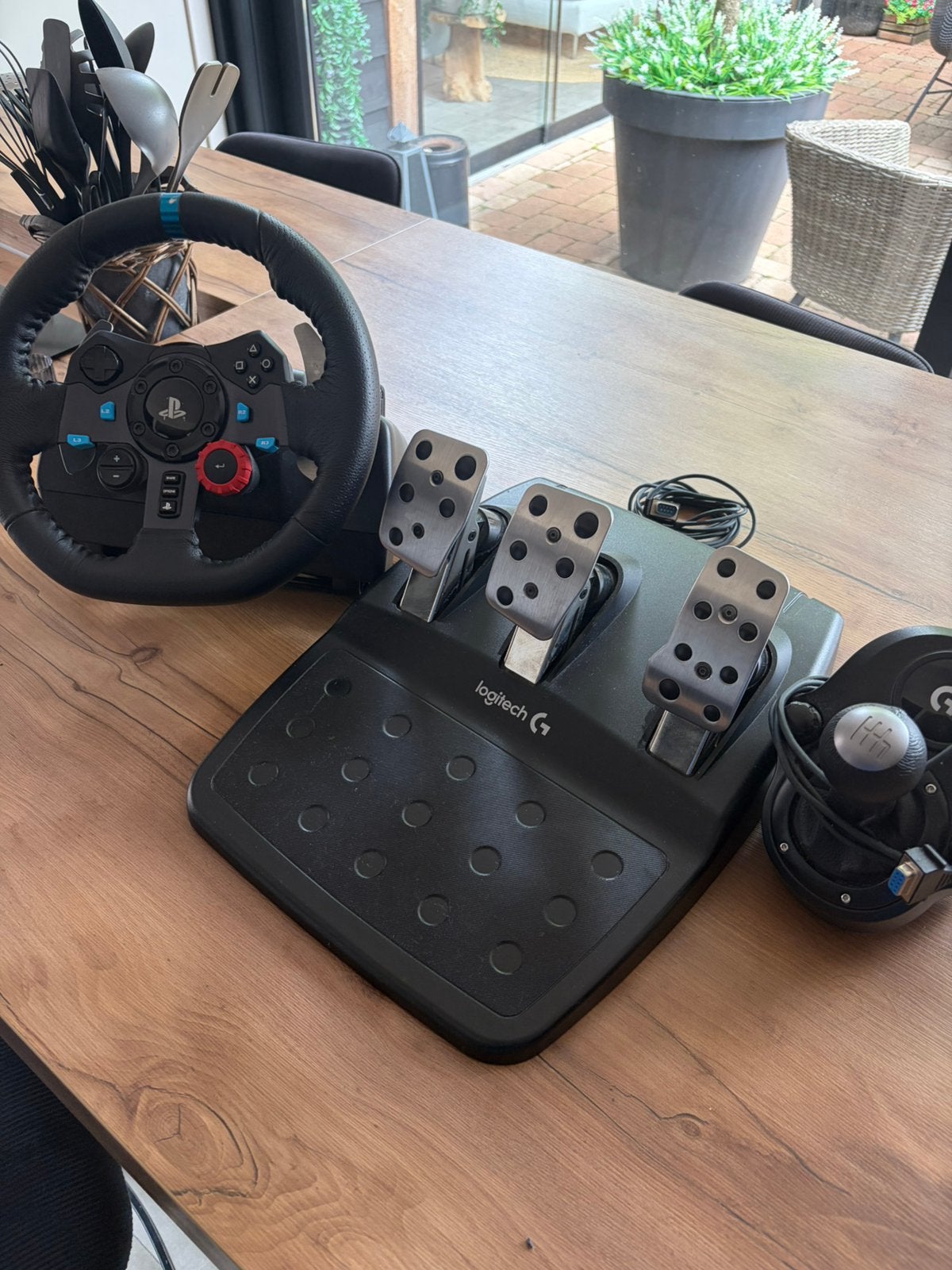 Logitech G29 met schakelpook, Ophalen, Zo goed als nieuw, Playseat of Racestoel, PlayStation 4