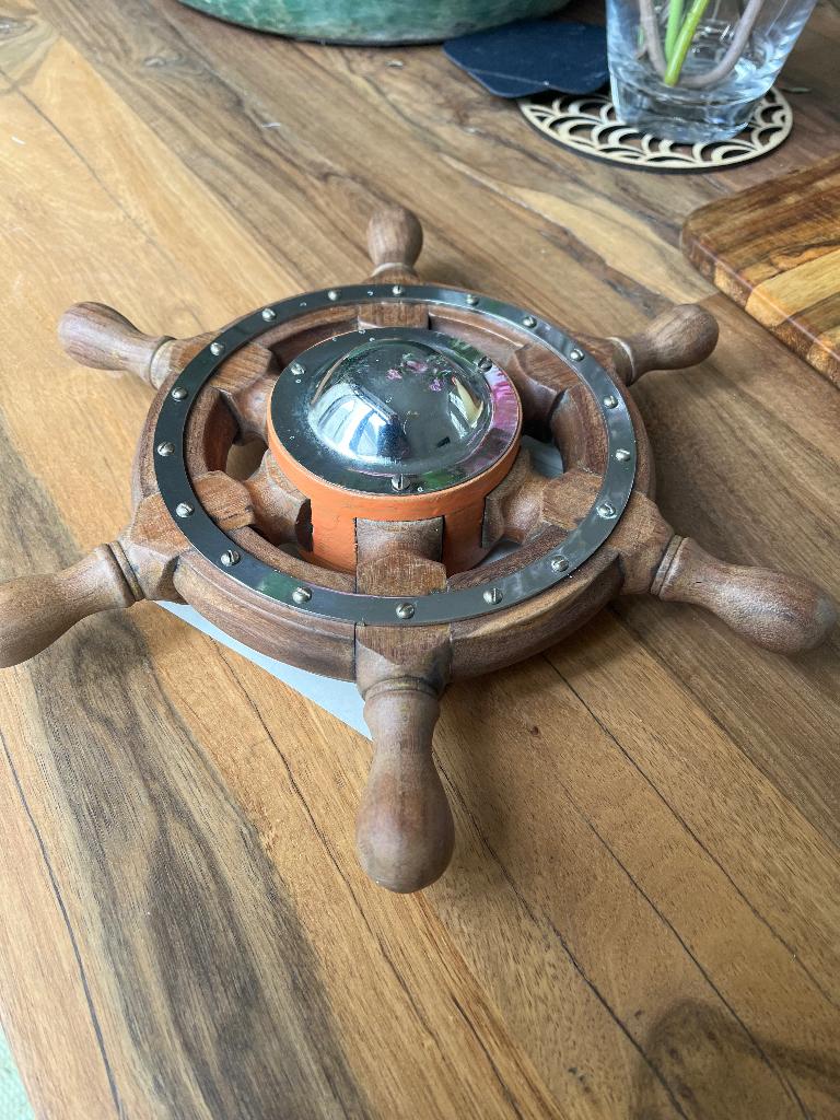 stuurwiel boot, Ophalen of Verzenden, Gebruikt, Dekbeslag, Motorboot