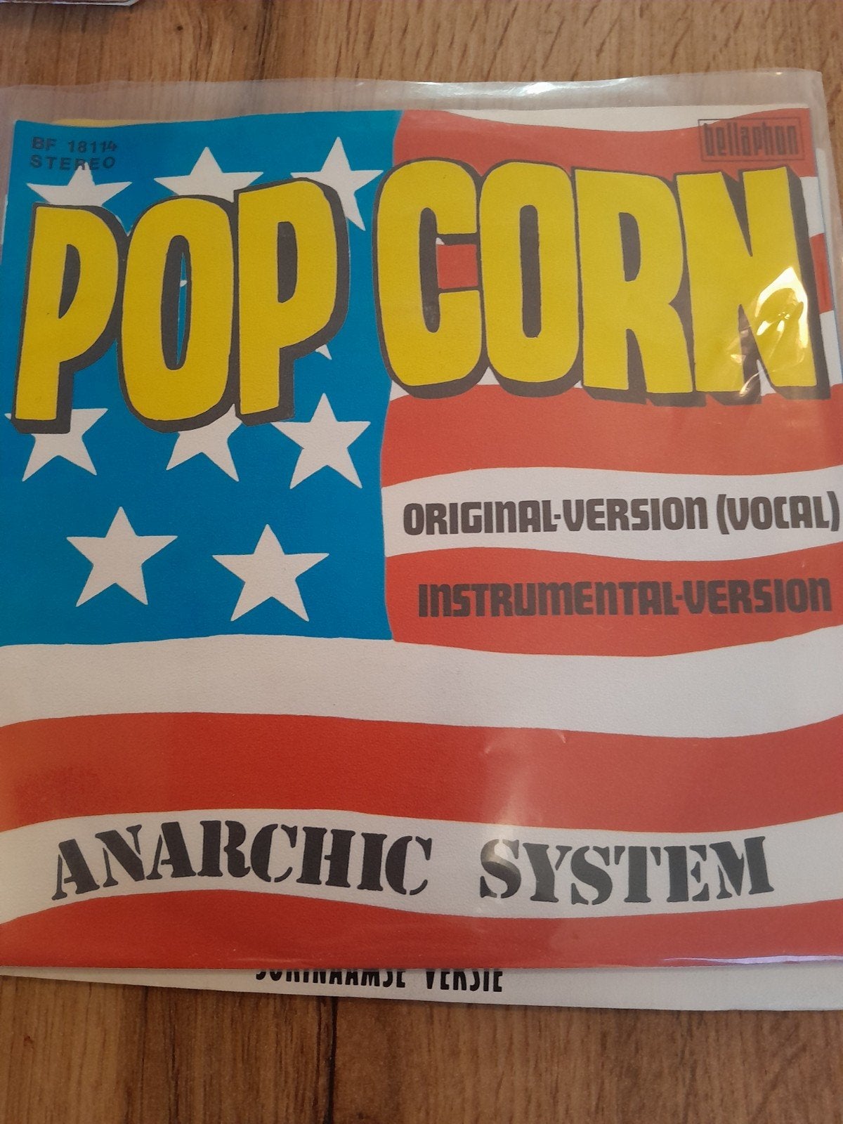 Anarchic system 7inch op corn, Ophalen of Verzenden, Zo goed als nieuw, Pop