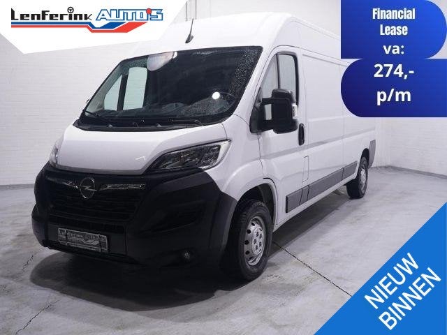 Opel Movano 2.2D 140 pk L3H2 Airco ECC, Navi, Camera Laadrui, Auto's, Voorwielaandrijving, Stof, Gebruikt, 4 cilinders