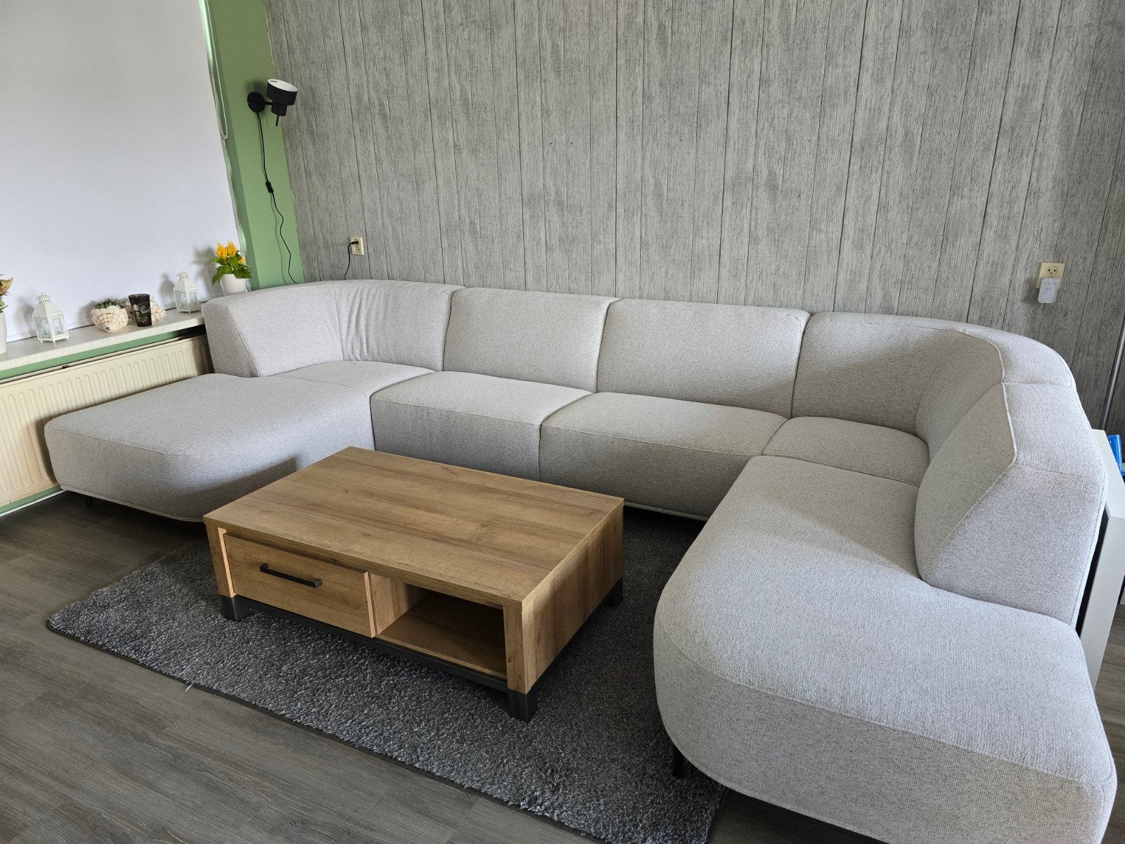 Pantini excellent comfort hoekbank van Pronto Wonen, Ophalen, Zo goed als nieuw, Stof