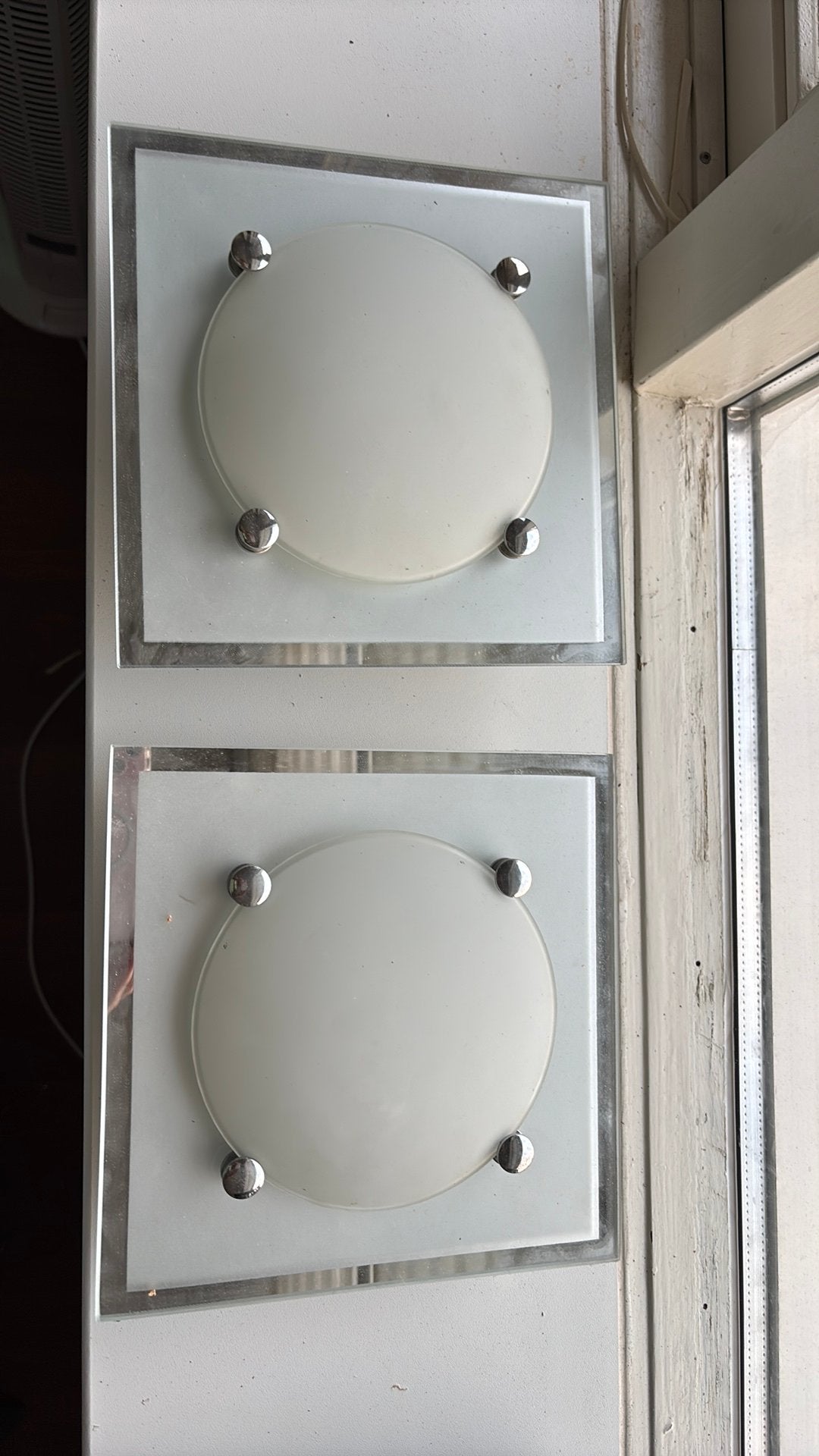 2 x plafond lampen, Ophalen, Zo goed als nieuw