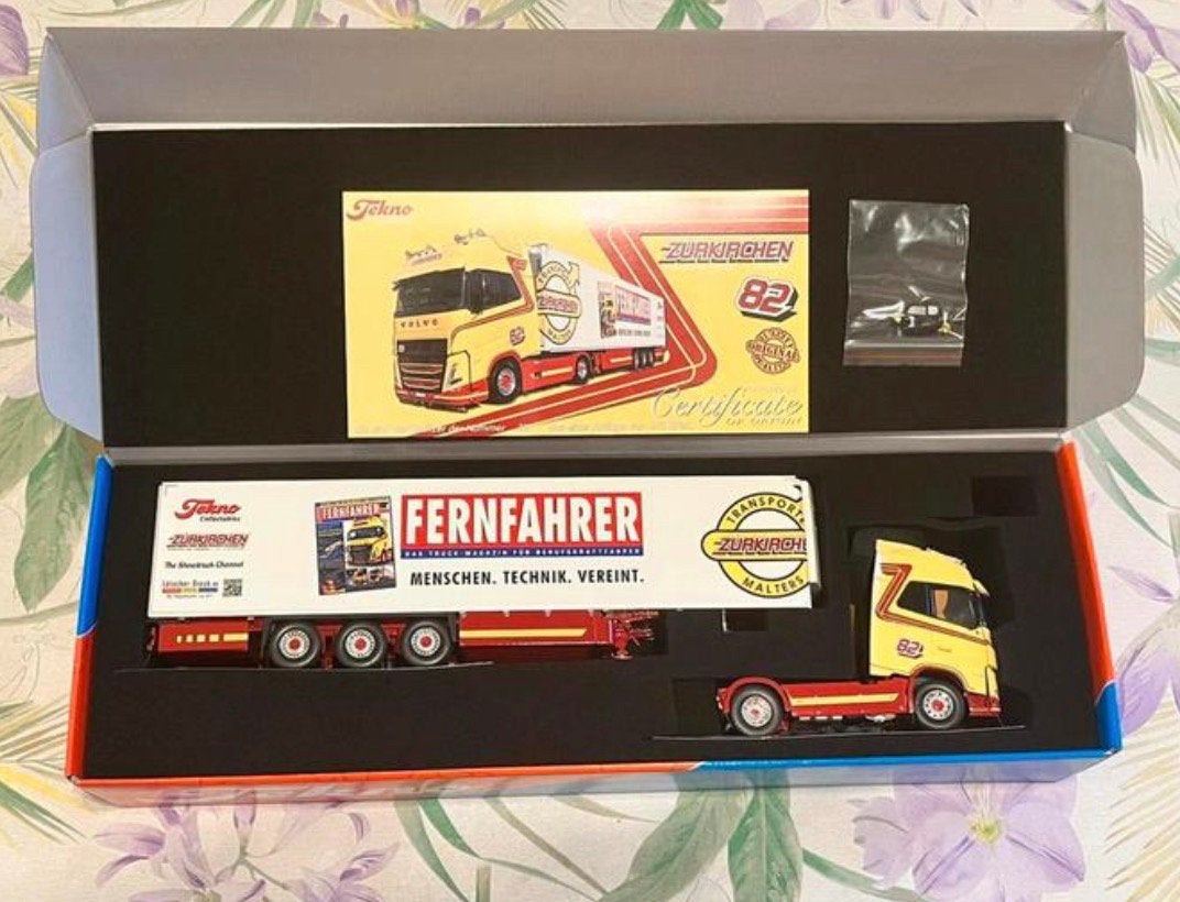 3-assige koeloplegger in de Zurkirchen Fernfahr, Ophalen of Verzenden, Zo goed als nieuw, Bus of Vrachtwagen, Tekno