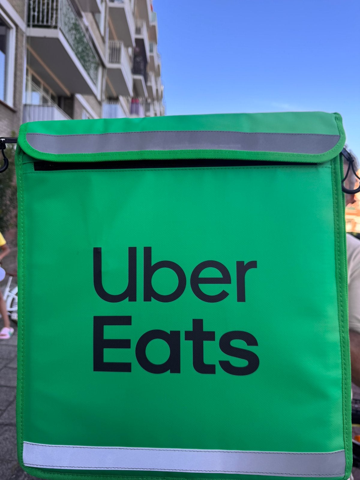 Uber eats tas, Caravans en Kamperen, Koelboxen, Ophalen, Zo goed als nieuw, Koeltas, Koelelement