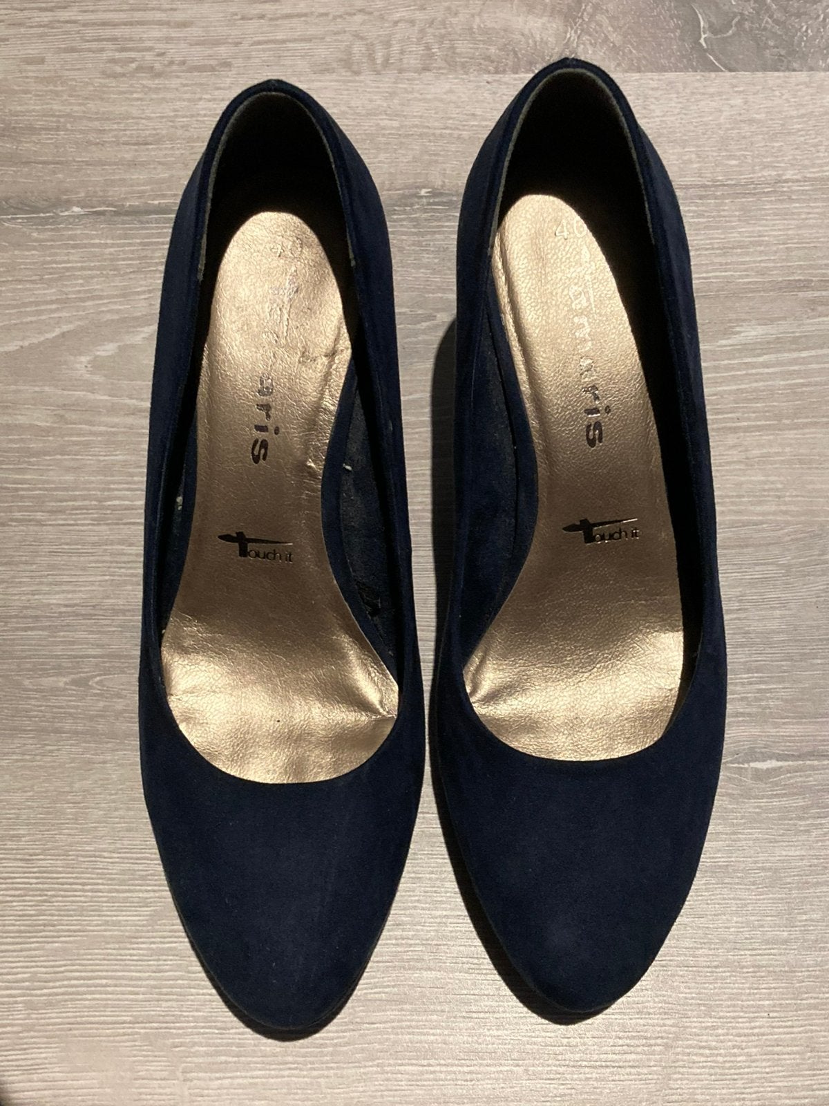 Pump donker blauw, Pumps, Blauw, Ophalen of Verzenden, Gedragen