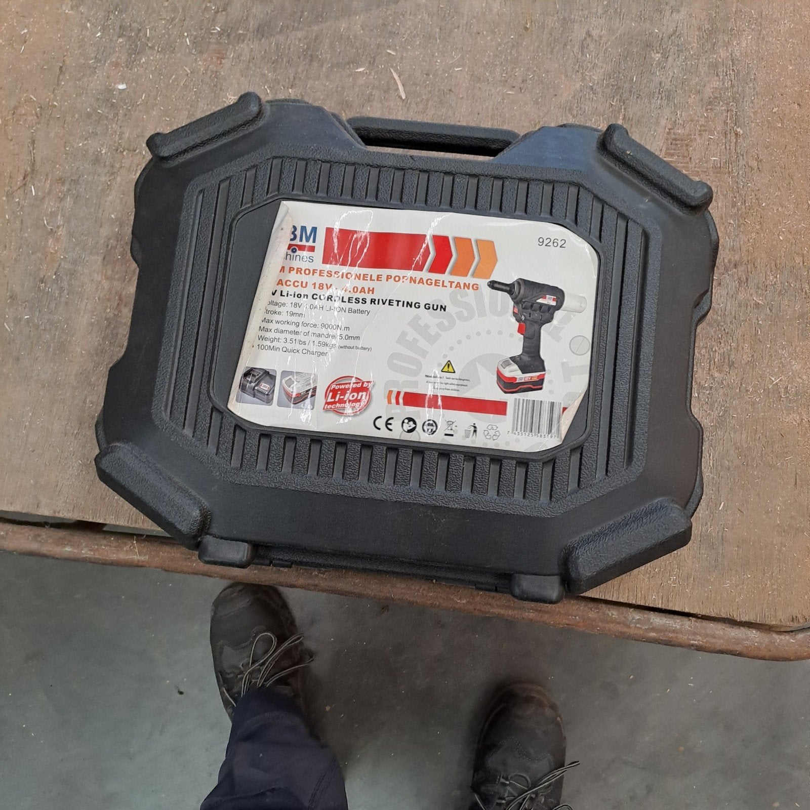 HMB Accu Pompnageltang 18V-4.0Ah met 2 accu’s en lader, Ophalen, Boor- en Schroefmachine
