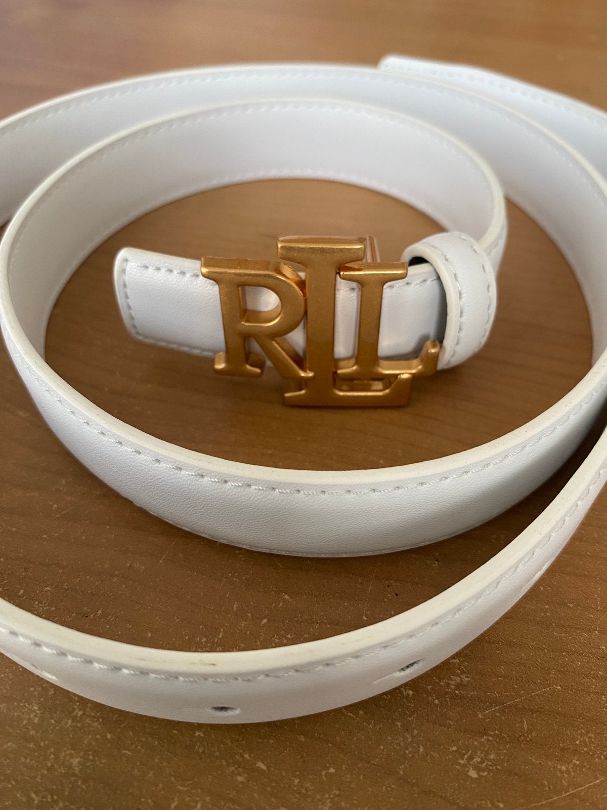 Mooie riem met RL logo nieuw!, Kleding | Dames, Riemen en Ceinturen, 100 cm of meer, Verzenden, Wit, Nieuw