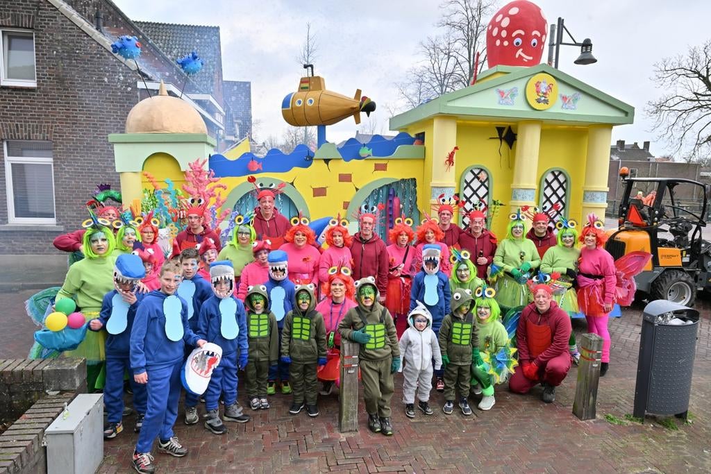 Onderwaterwereld dieren outfits carnaval, Ophalen of Verzenden, Nieuw, Carnaval, Kleding