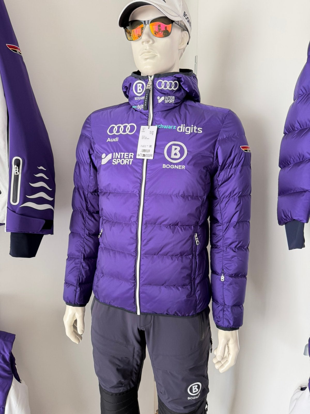 Bogner DSV TEAM wedstrijd skijas Exclusief model., Ophalen of Verzenden, Nieuw, Maat 48/50 (M), Jack