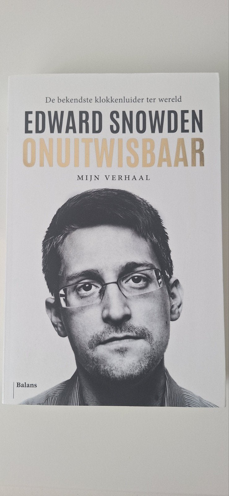 Edward Snowden - Onuitwisbaar: Mijn Verhaal (Nieuw), Ophalen of Verzenden, Nieuw, Edward Snowden, Politiek