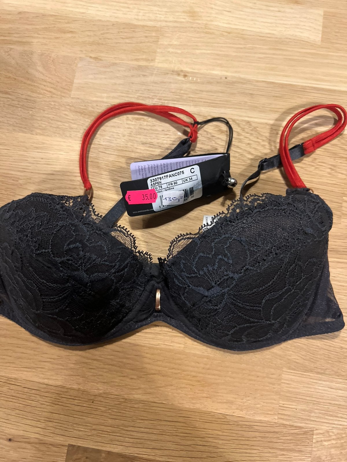 Andres Sarda  bh maat 75C NIEUW!! Nieuwprijs €130,- Nu €25,, Ophalen of Verzenden, BH