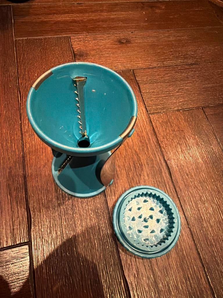 Gefu spiraalsnijder Spirelli 2.0 turquoise, Kunststof, Ophalen of Verzenden, Zo goed als nieuw, Overige merken