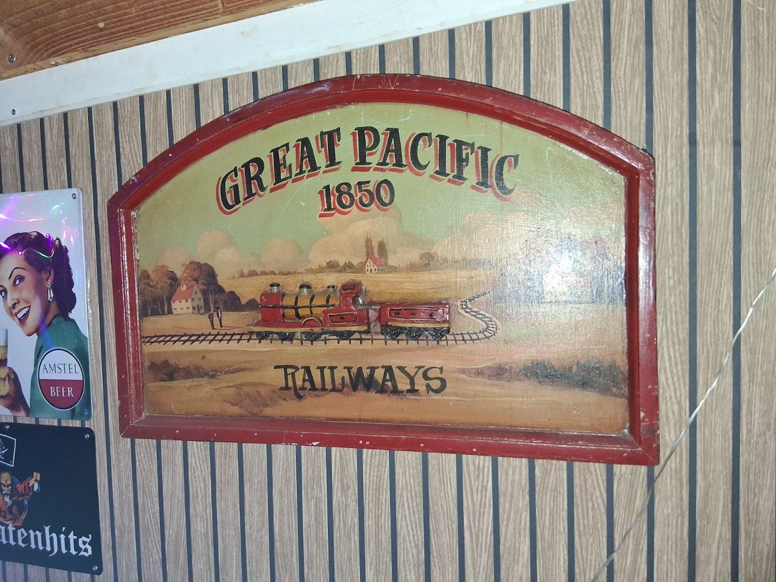 Vintage reclameborden - Koloskis, Great Pacific, Geo B, Antiek en Kunst, Ophalen