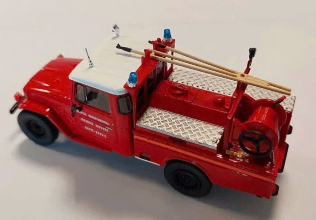 Toyota FJ45 CCFL Desautel Brandweer schaal 1/43 # 19, Verzenden, Nieuw, Auto, Overige merken
