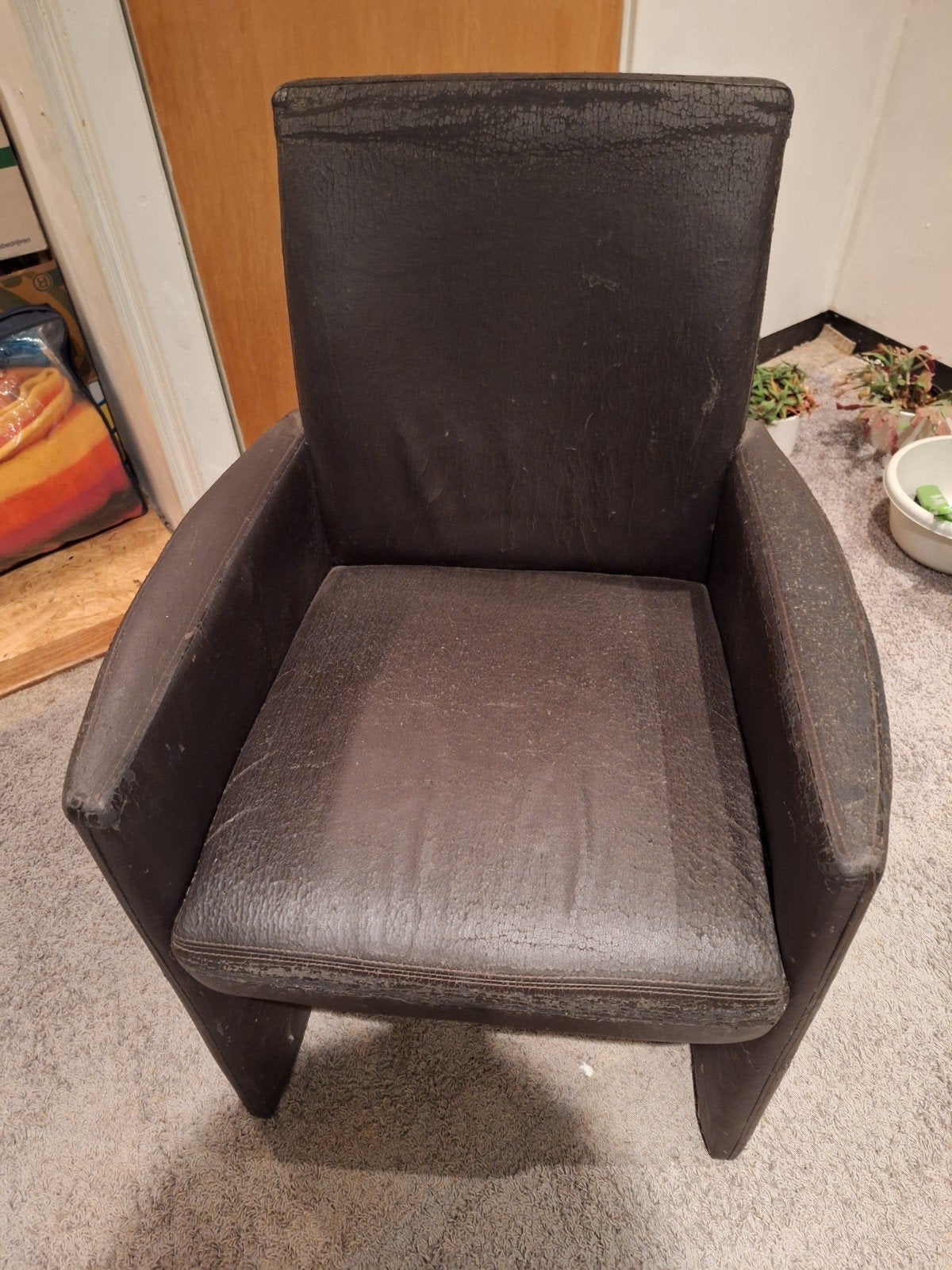 gratis fauteuil. niet mooi. zit wel lekker., Ophalen, Gebruikt