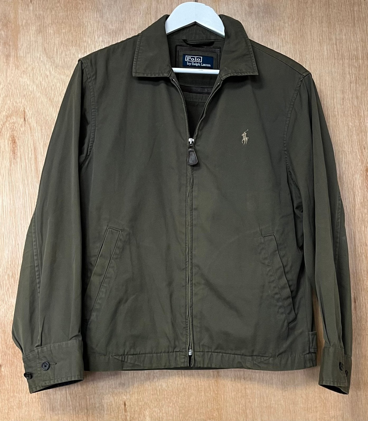 Polo Ralph Lauren harrington jas donkergroen - Maat S, Ophalen of Verzenden, Zo goed als nieuw, Maat 46 (S) of kleiner, Groen