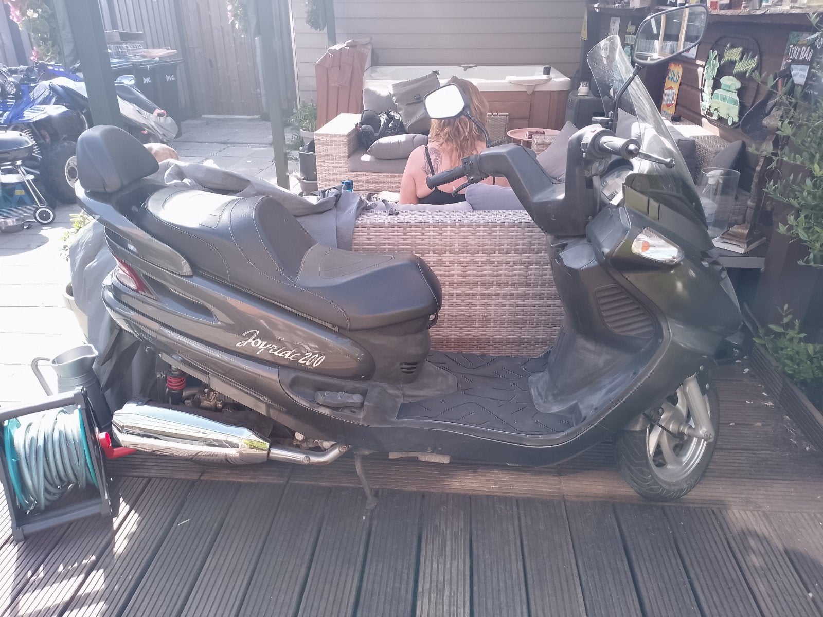 Sym joyride 200 opknapper of onderdelen., Ophalen