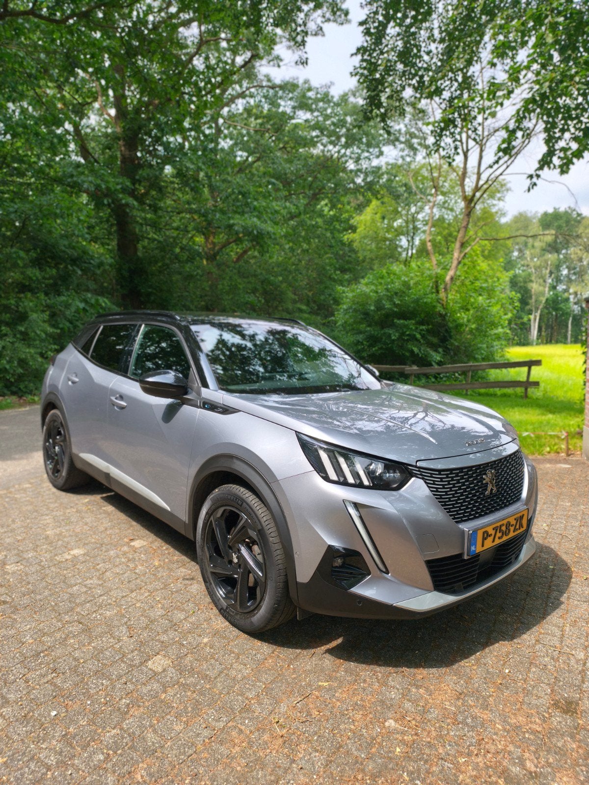 Peugeot 2008 EV 50kWh GT (136 pk) | 3D i-Cockpit, 136 pk, Zwart, 900 min, Leder en Stof