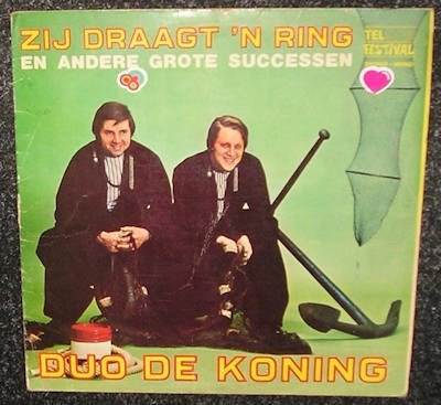 Duo de Koning – Zij Draagt ’n Ring 1973 LP2041, LP, Gebruikt, Pop, Ophalen of Verzenden